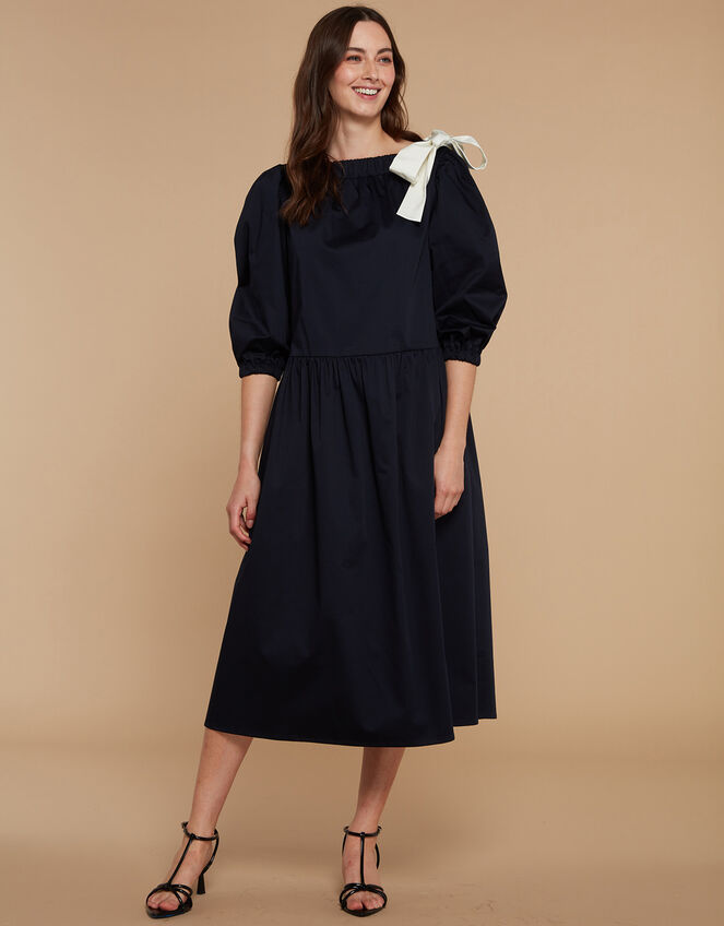 Mirla Beane Hannah Dress, Blue (NAVY), large