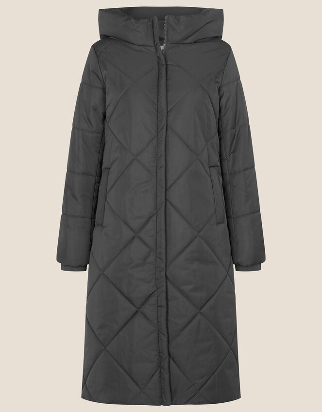 Polly Padded Coat in Recycled Polyester , Grey (GREY), large