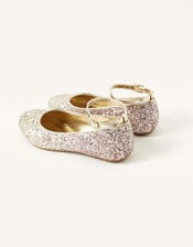 Ombre Ballerina Flats	, Pink (PINK), large