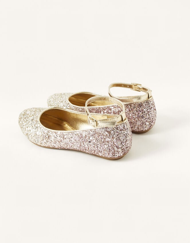 Ombre Ballerina Flats	, Pink (PINK), large