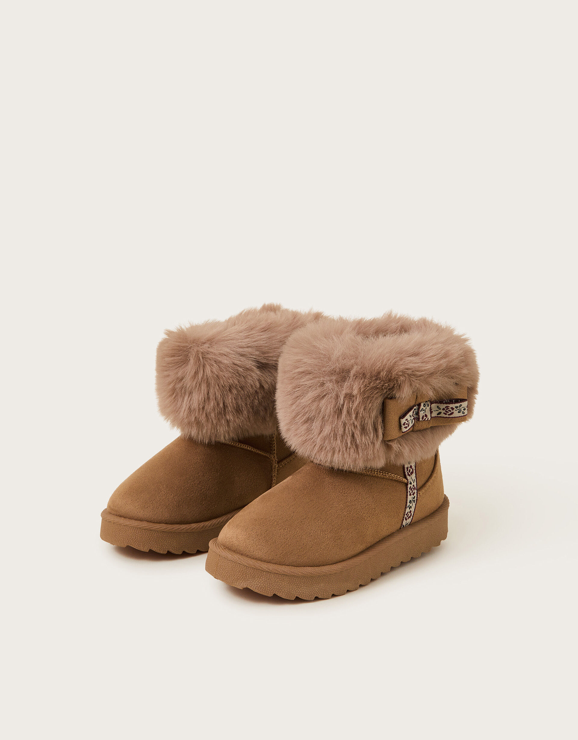 Furry ankle boots uk online