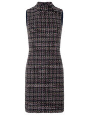 Felissa Tweed Dress, Purple (PURPLE), large