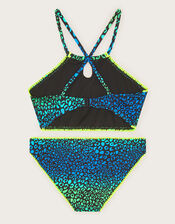 Leopard Print Bikini , Green (GREEN), large