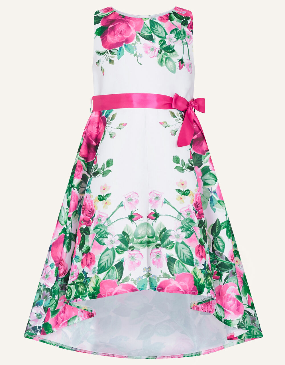 Children Girls 3-12yrs | Willa Floral Print Dress Ivory - ES77533