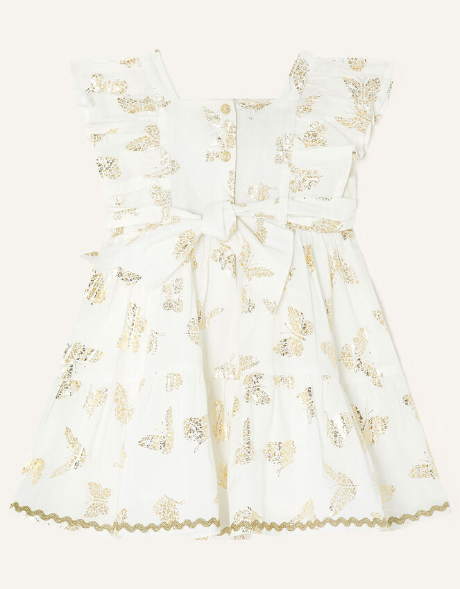 Baby Butterfly Dress, White (WHITE), large
