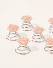 Pearl Flower Hair Jewels, , large