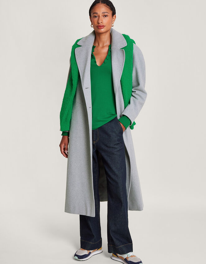 Polly Plain Top, Green (GREEN), large