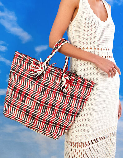Textile Shopper Bag, , large