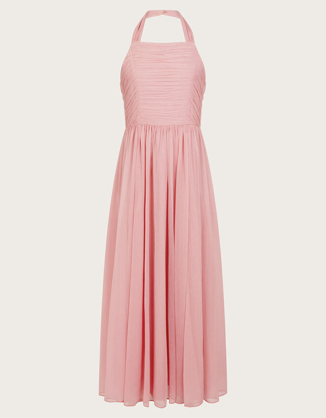 Ayo Halter Prom Maxi Dress, Pink (PINK), large