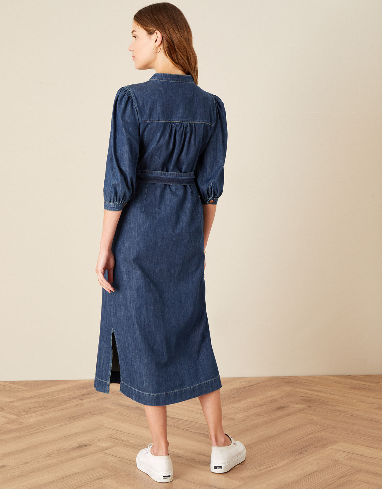 Diya Denim Shirt Dress Blue | Casual 