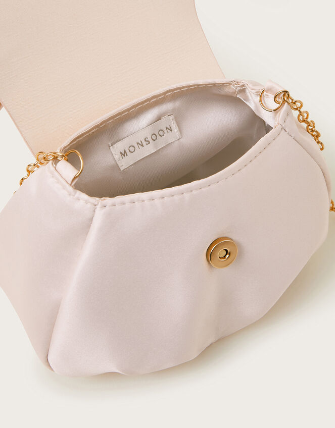 Sara Satin Bow Bag, , large