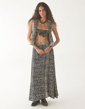 Maison Hotel Eeva Maxi Skirt, Black (BLACK), large