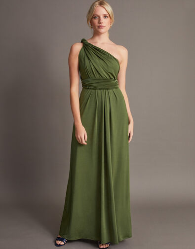 Thea Multiway Bridesmaid Dress, Green (OLIVE), large