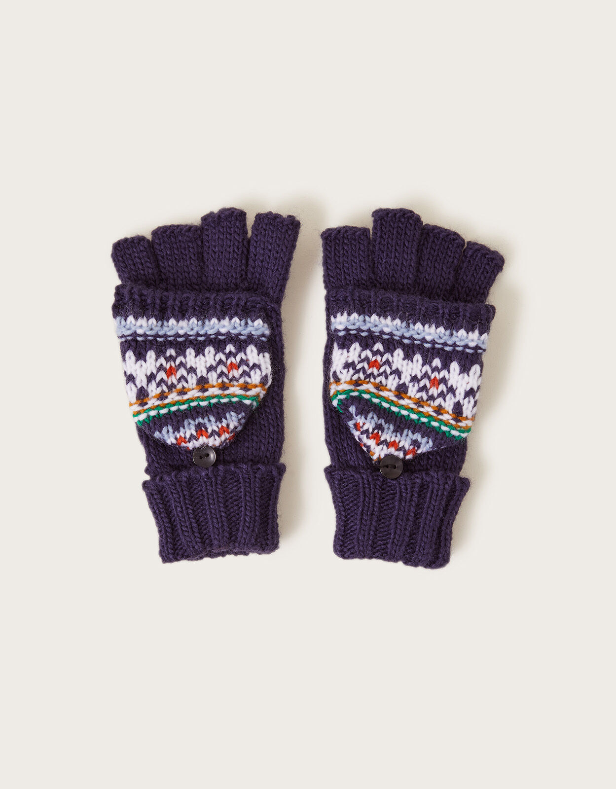 Capped shop fingerless gloves