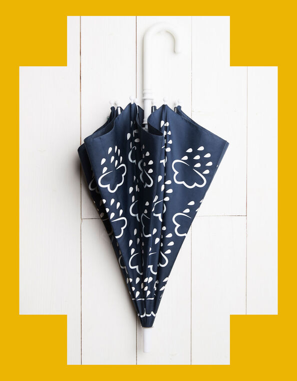 Grass and Air Colour-Revealing Umbrella, Blue (NAVY), large