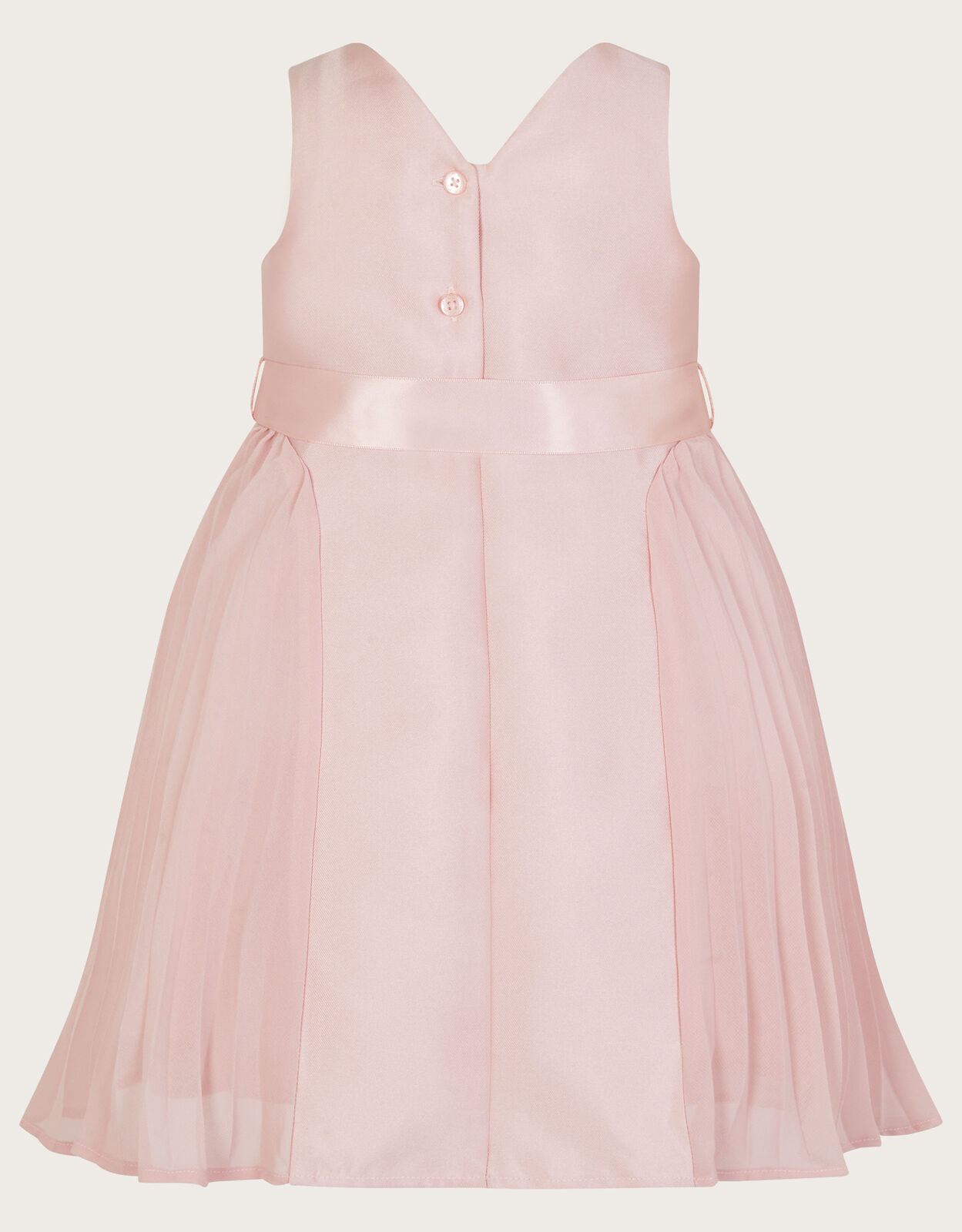 Baby Polly Pleated Bridesmaids Dress Pink Baby Girl Dresses