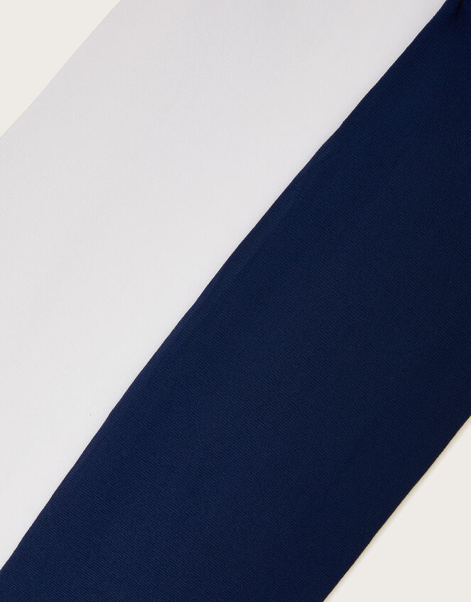 2-Pack Plain Tights, Blue (NAVY), large
