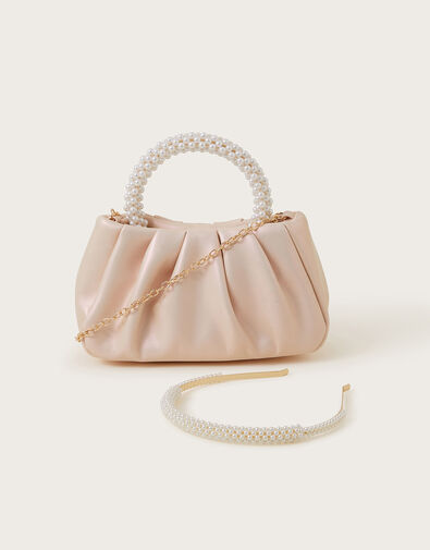 Pearl Bag and Headband Set, , large
