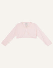 Baby Fluffy Collar Super-Soft Cardigan, Pink (PINK), large