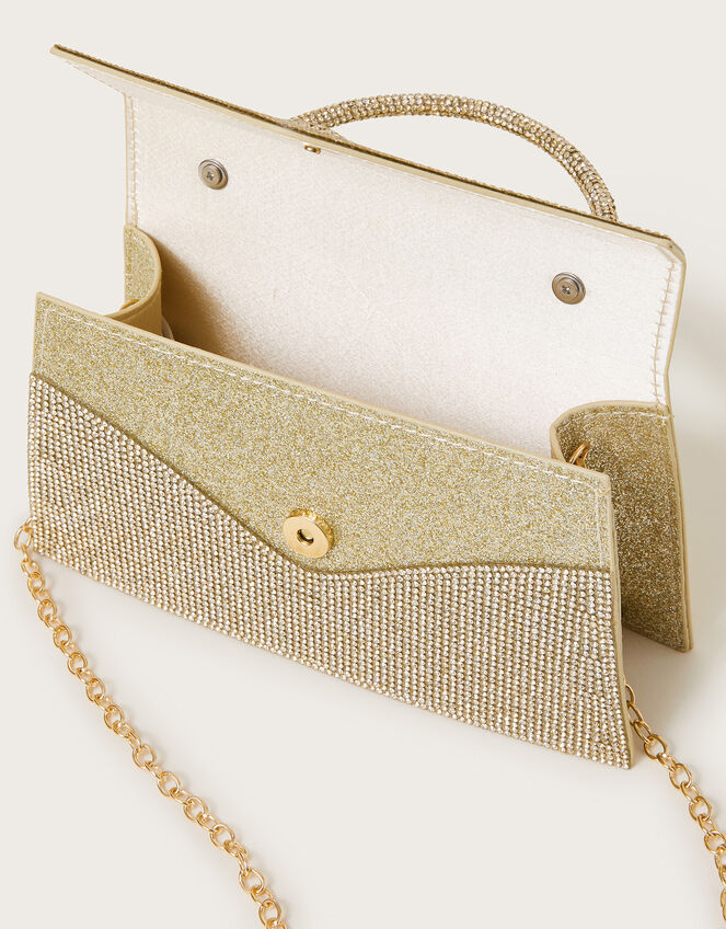 Diamante Handbag and Headband Set, , large