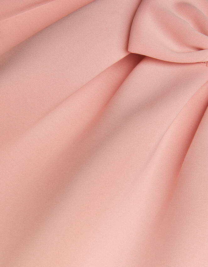 Bow Pleat Skirt, Pink (PINK), large