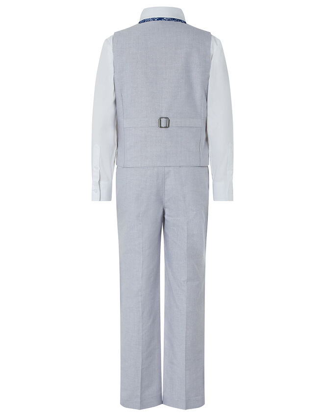Grayson Oxford Four-Piece Suit Set, Grey (GREY), large