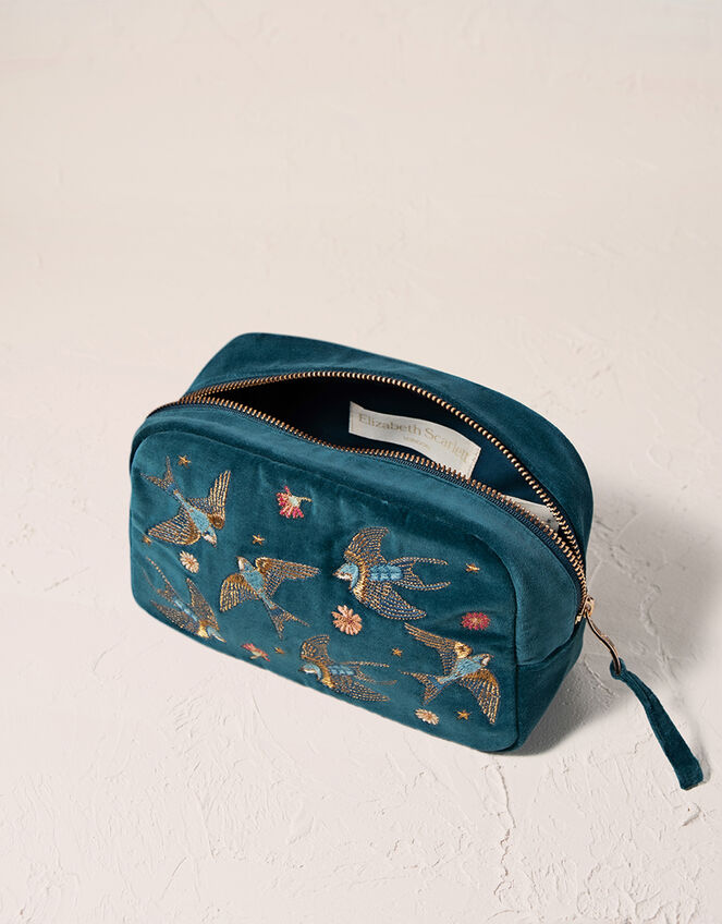 Elizabeth Scarlett Swallow Make Up Bag, , large