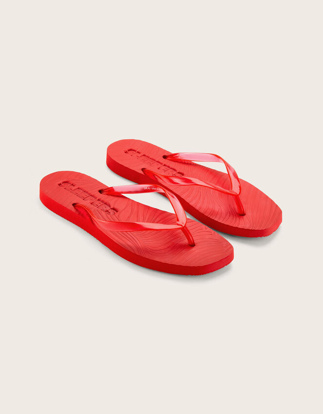 East Tapered Platform Sandal, Red (RED), large