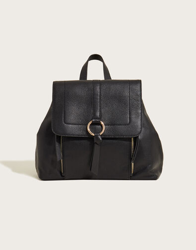 Leather Rucksack, , large