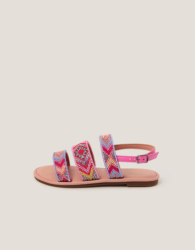 Embellished Strappy Sandals, Multi (MULTI), large