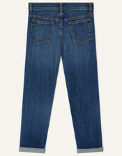 James Straight Leg Jeans, Blue (NAVY), large