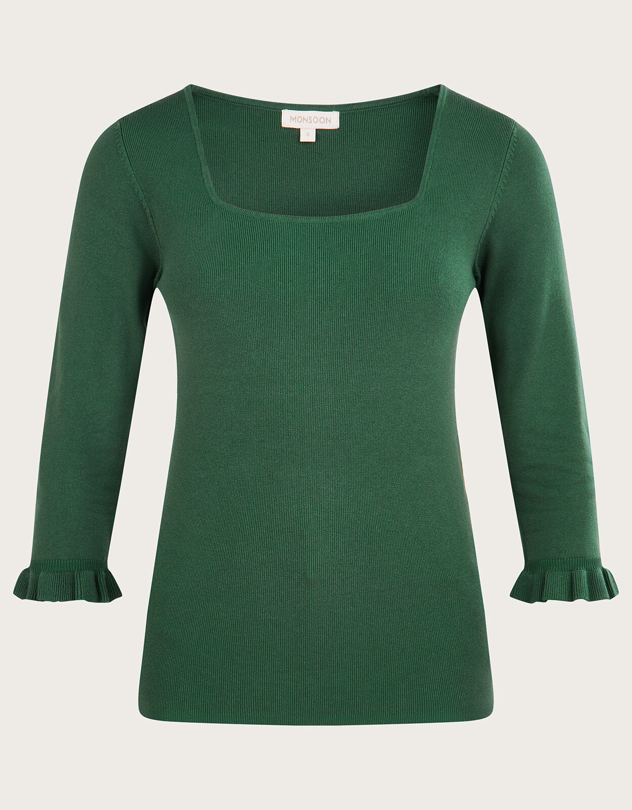 Square neck pullover online
