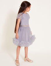 Nicola Mesh Tutu Skirt , Purple (LILAC), large