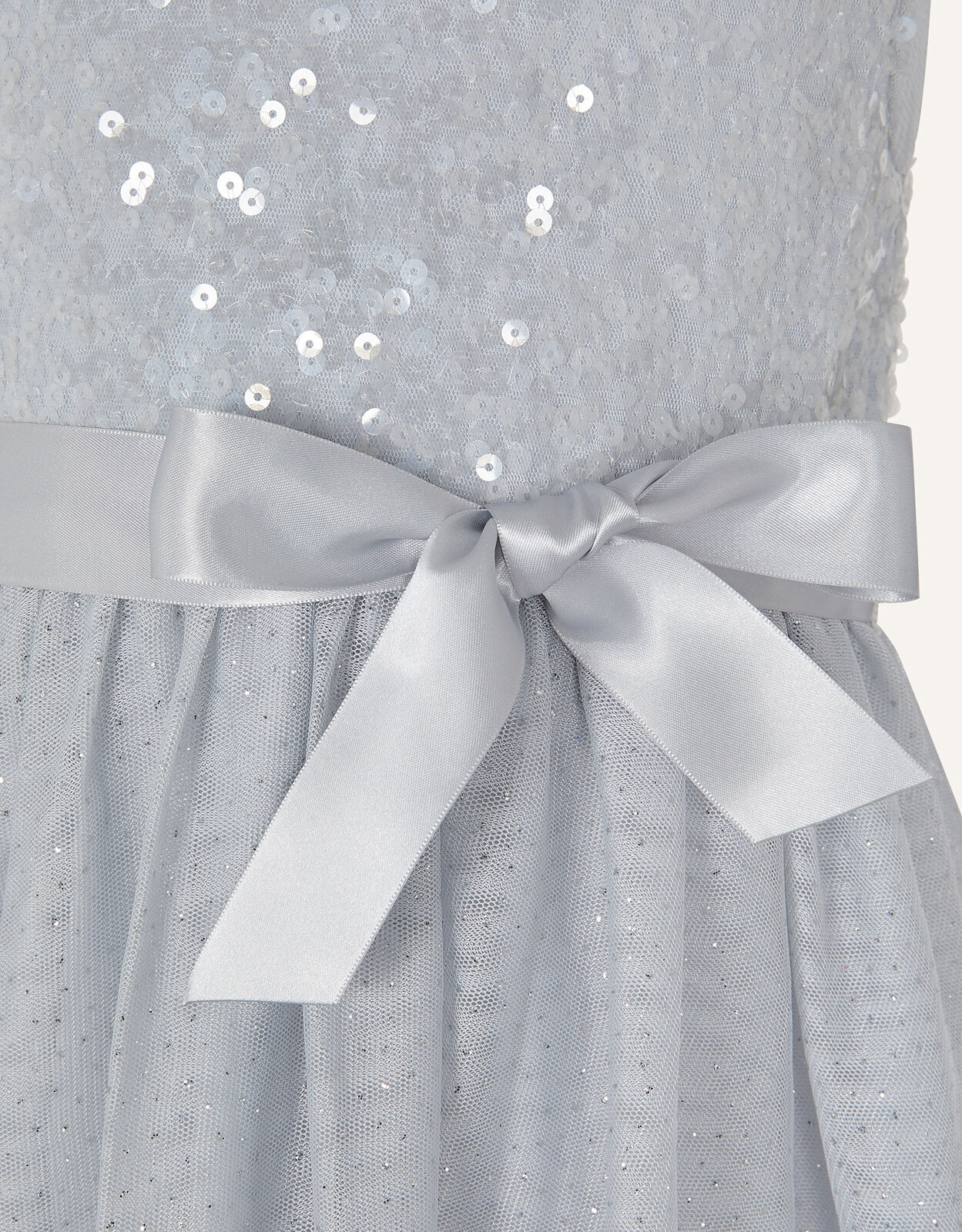 Truth Sequin Maxi Dress Grey