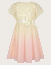 Saffron Ombre Sequin Dress, Multi (MULTI), large