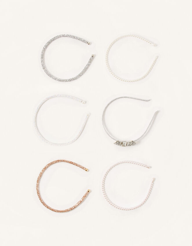Sparkle Bow Headband Multipack , , large