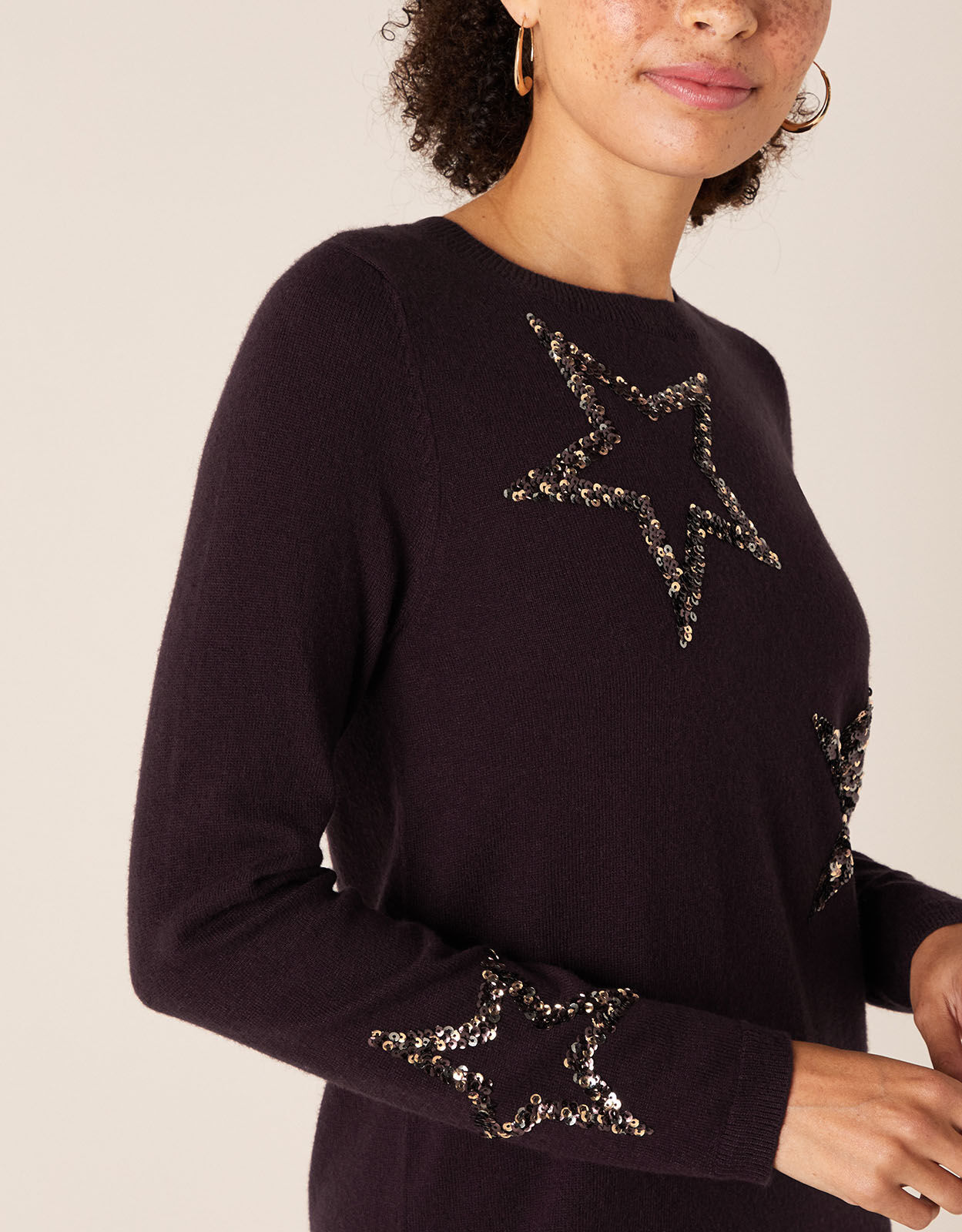 Monsoon star jumper top