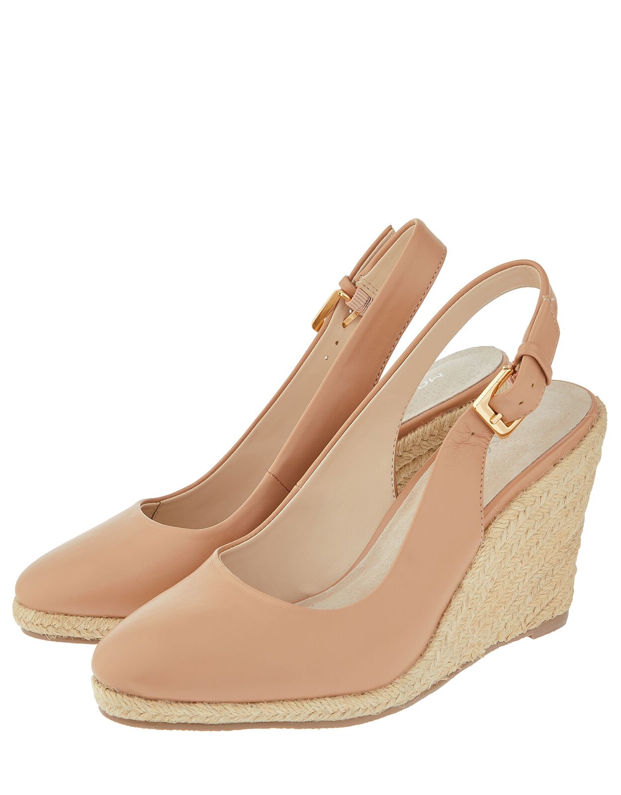 slingback wedges