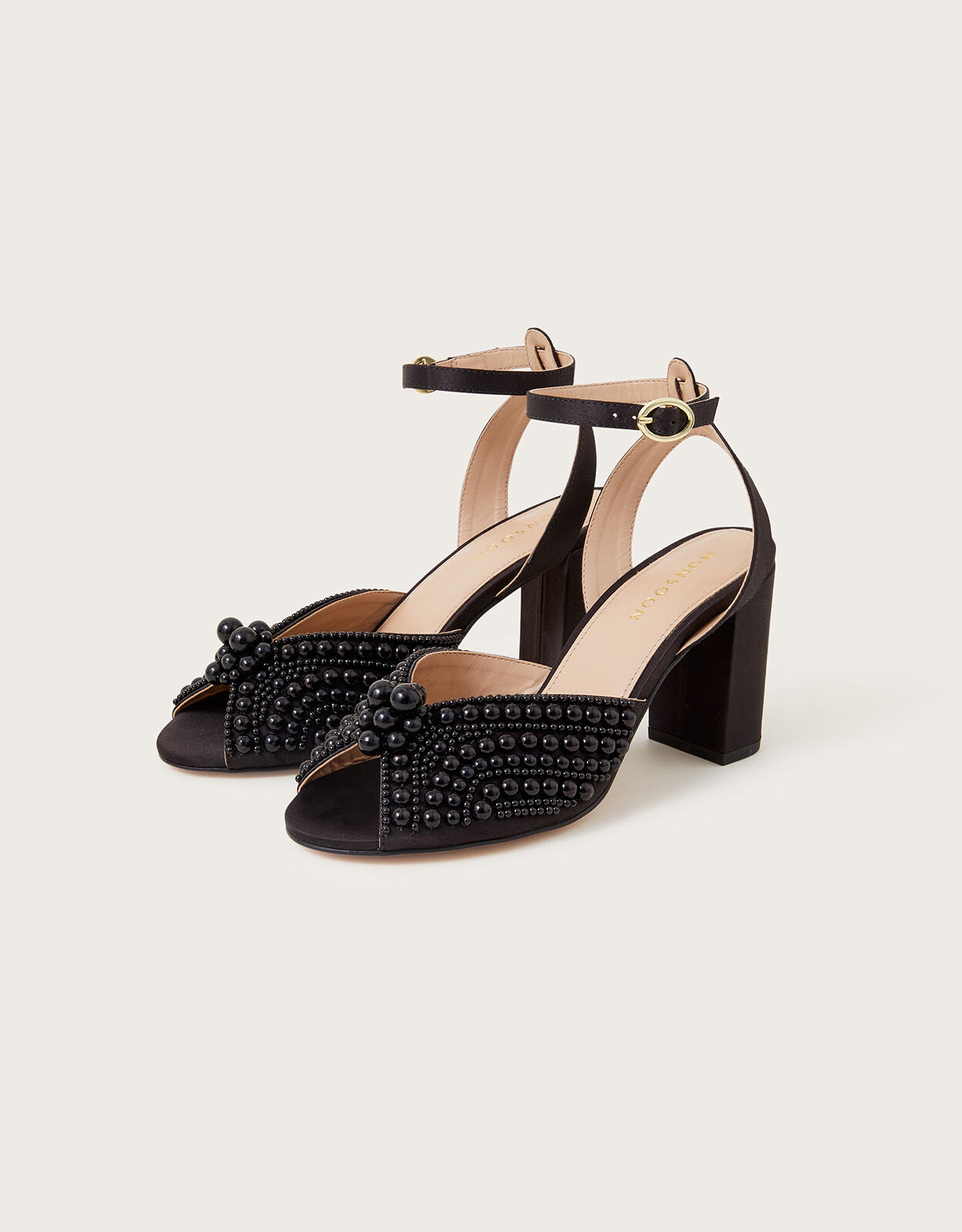 Black block heel shoes uk cheap