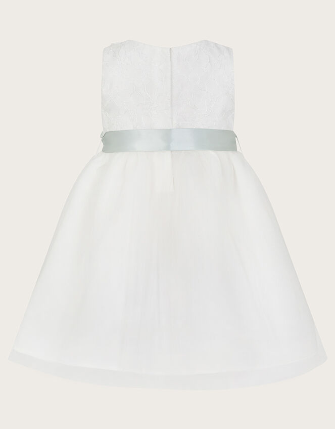 Baby Frankie Scuba Dress, Ivory (IVORY), large