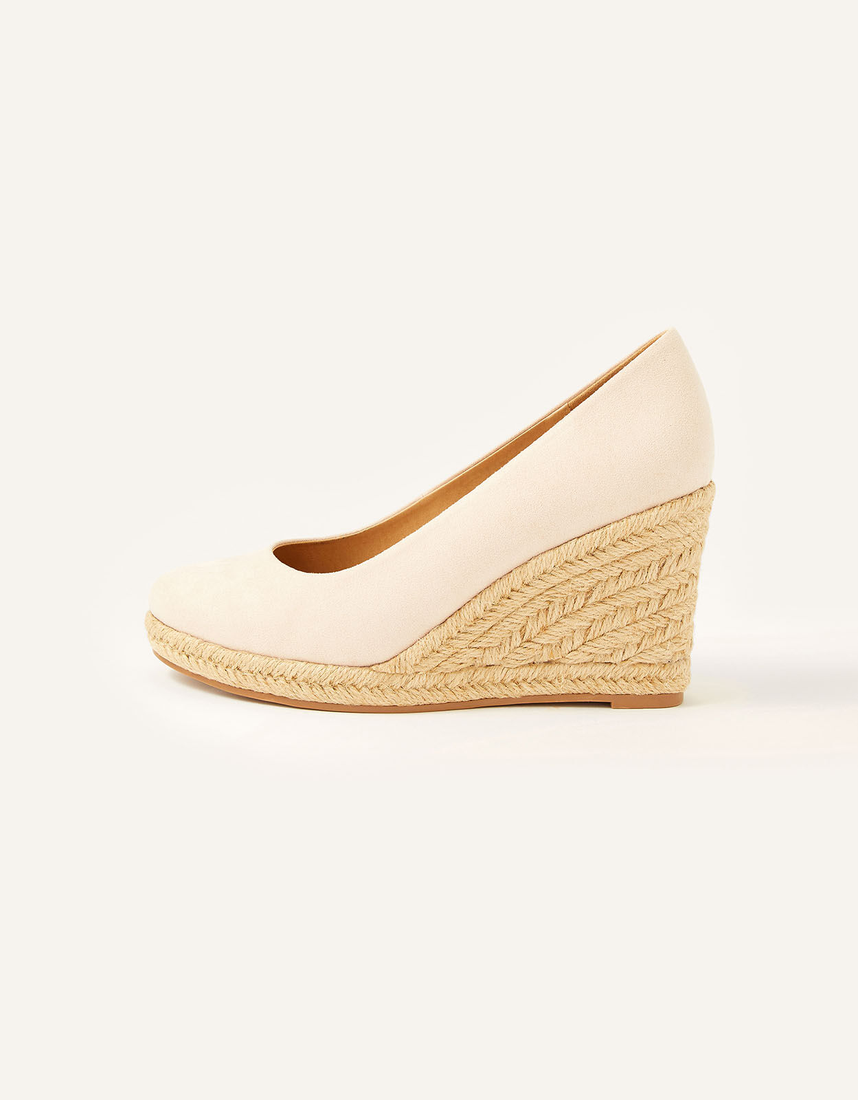 Elena Espadrille Wedges Pink