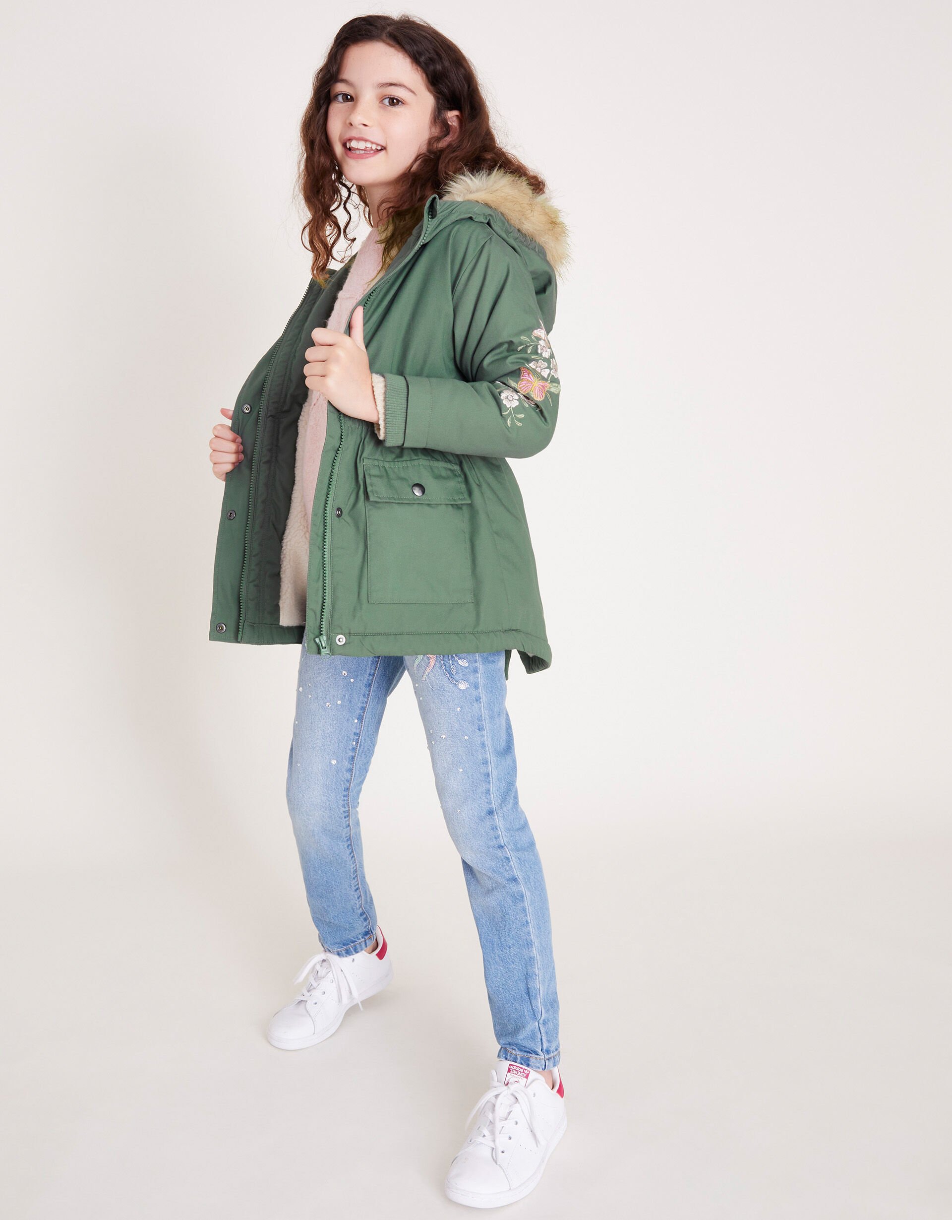 Monsoon butterfly coat shop