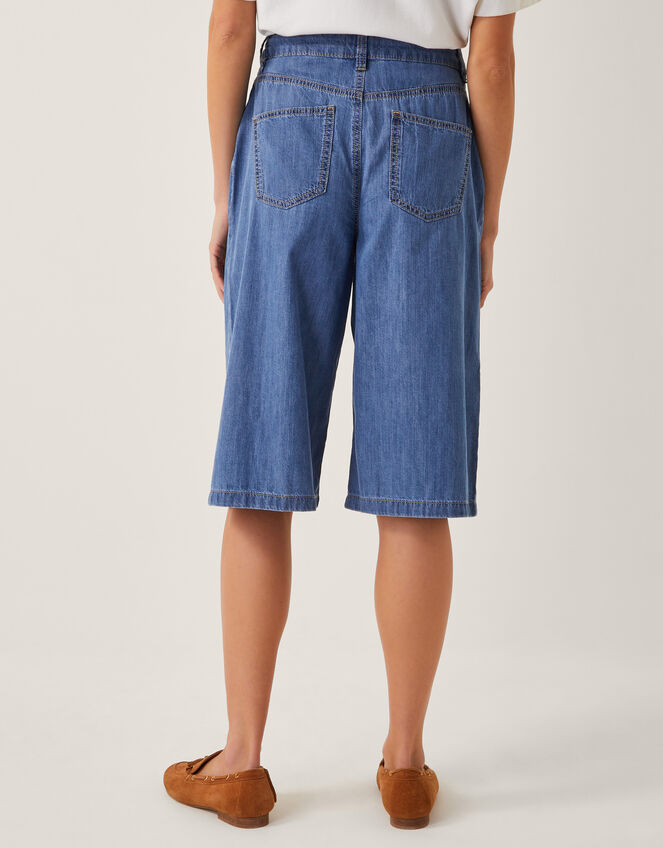 Edie Denim Jorts, Blue (DENIM BLUE), large