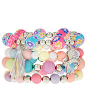 Charmy Beaded Bracelet Set, , large
