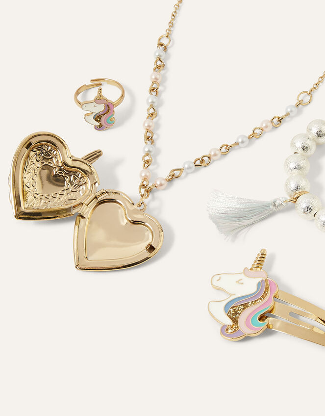 Swift and Solar Unicorn Jewellery Set, , large