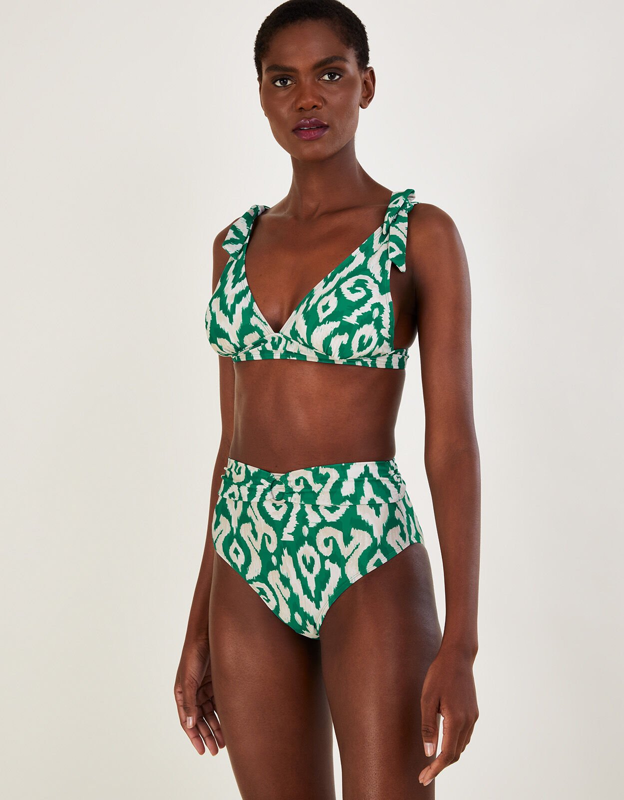 High rise bikini shorts online