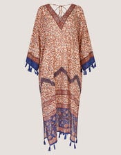 Ari Floral Print Midi Kaftan, , large