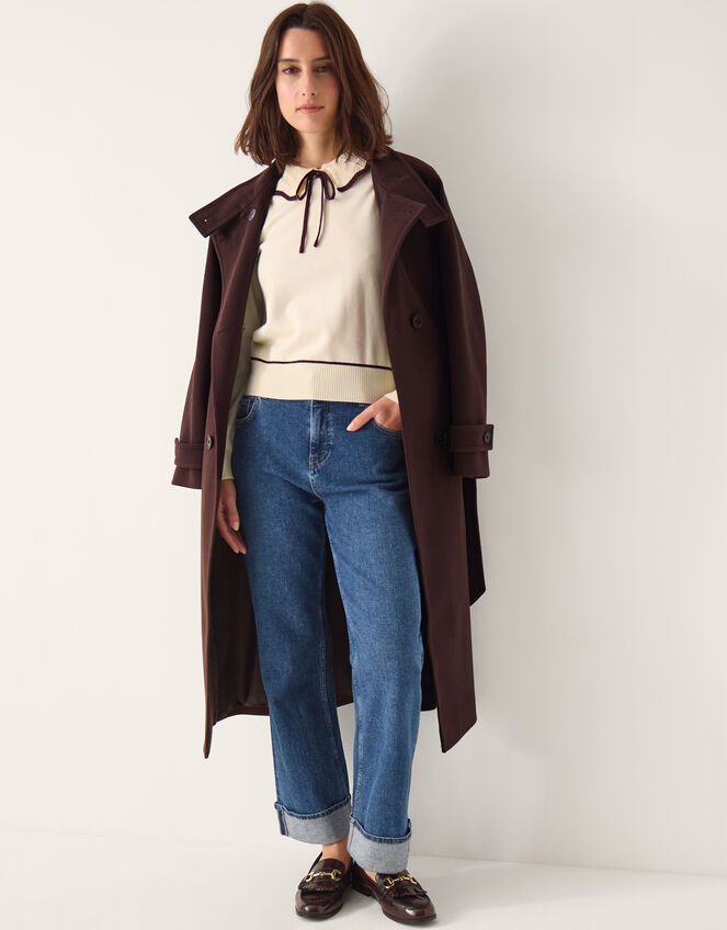 Carla Collar Jumper Ivory