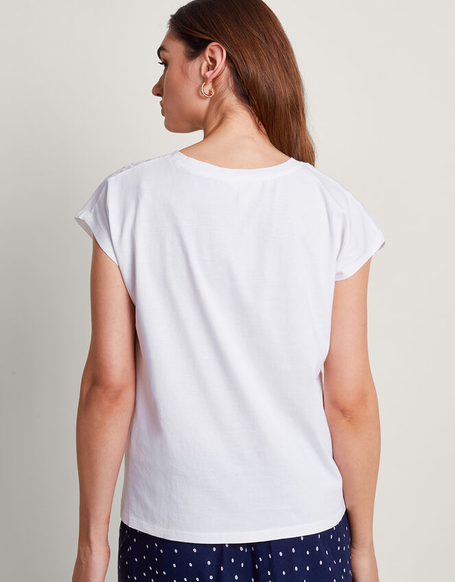 Classic White Cutwork Shirt main image 1