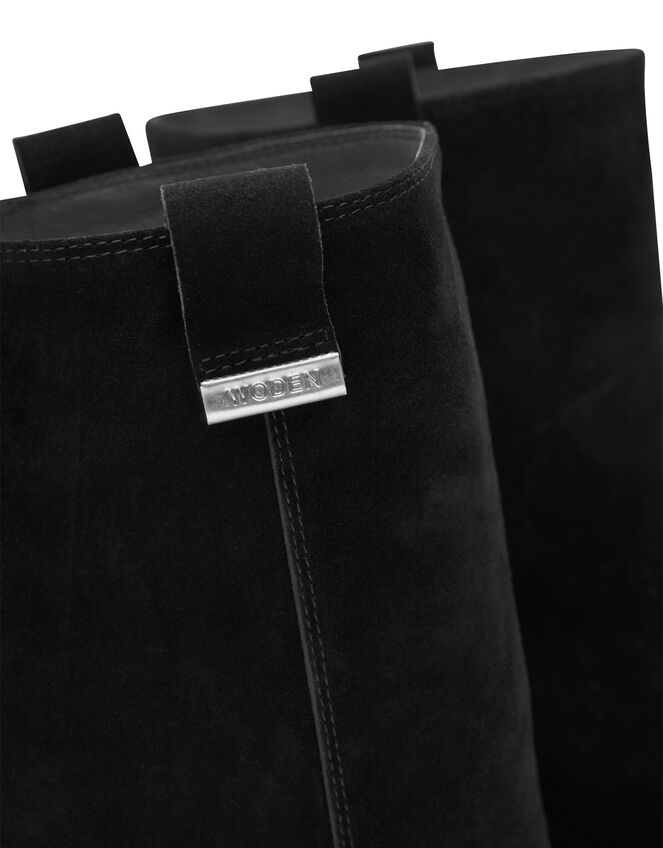 Shoe The Bear Lea Suede Long Boots, Black (BLACK), large